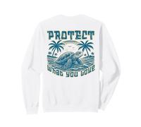 Protect Sea Turtles Our Oceans Marine Life Save The Ocean Sweatshirt