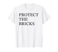 Protect The Bricks Trans Pride Support Empowerment Statement T-Shirt