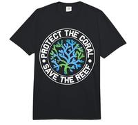 Protect The Coral Save The Reef Earth Day Ocean Activist Comfort Colors Adult Heavyweight T-Shirt
