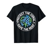 Protect The Coral Save The Reef Earth Day Ocean Activist T-Shirt