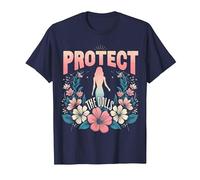Protect The Dolls Trans Women Transgender Visibility T-Shirt, Men, Navy Blue, 4X-Large