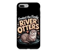 Protect the Floofy River Otters Otter Case for iPhone 7 Plus/8 Plus