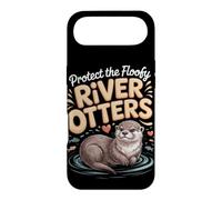 Protect the Floofy River Otters Otter Case for iPhone Air