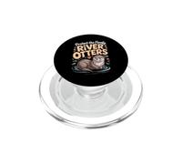 Protect the Floofy River Otters Otter PopSockets PopGrip for MagSafe