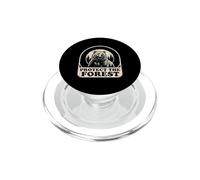 Protect The Forest Retro Grizzly Bear Nature Graphic PopSockets PopGrip for MagSafe