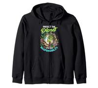 Protect The Planet It's Our Responsibility Zip Hoodie