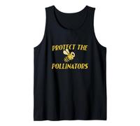 Protect the Pollinators Illustration Tank Top