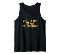 Protect the Pollinators Illustration Tank Top
