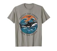 Protect The Shark Save The Ocean Activist Earth Day Planet T-Shirt