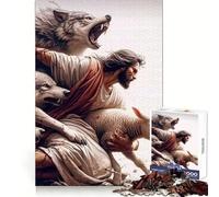 Protect The Sheep Teenagers 1000 Piece Jigsaw Puzzle Think Smart Toy Bonding Time Smooth Cut Santa Wish List (50x75cm)