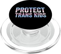 Protect Trans Kids Trans Flag Support Pride Equality Rights PopSockets PopGrip for MagSafe