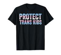 Protect Trans Kids Trans Flag Support Pride Equality Rights T-Shirt