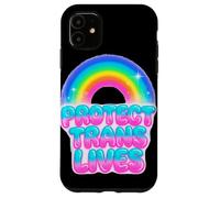 Protect Trans Lives Equality Statement Design Case for iPhone 11