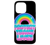 Protect Trans Lives Equality Statement Design Case for iPhone 14 Pro Max