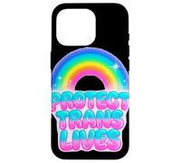 Protect Trans Lives Equality Statement Design Case for iPhone 16 Pro