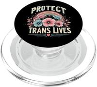 Protect Trans Lives Trans Women Transgender PopSockets PopGrip for MagSafe