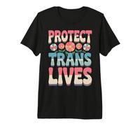 Protect Trans Lives Trans Women Transgender Premium T-Shirt