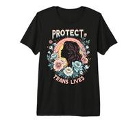 Protect Trans Lives Trans Women Transgender Premium T-Shirt