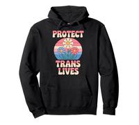 Protect Trans Lives Trans Women Transgender Pullover Hoodie