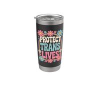 Protect Trans Lives Trans Women Transgender Stainless Steel Insulated Tumbler