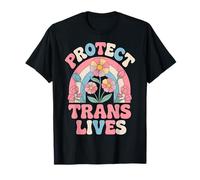 Protect Trans Lives Trans Women Transgender T-Shirt