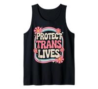 Protect Trans Lives Trans Women Transgender Tank Top