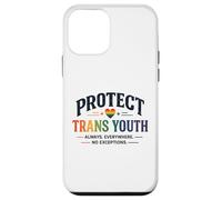 Protect Trans Youth LGBTQ+ Pride Equality Support Design Case for iPhone 12 mini