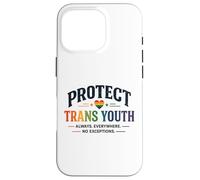 Protect Trans Youth LGBTQ+ Pride Equality Support Design Case for iPhone 16 Pro
