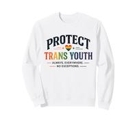 Protect Trans Youth LGBTQ+ Pride Equality Support Design Sweatshirt