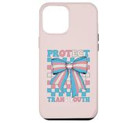 Protect Trans Youth Transgender Trans Pride Flag LGBTQ Girl Case for iPhone 12 Pro Max