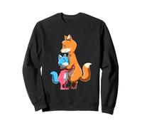 Protect Transgender Kid And LGBTQ Fox Pride Sweatshirt