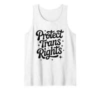 Protect Transgender Lives - Trans LGBT Pride Ally Tank Top
