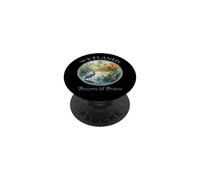Protect Wetlands Blue Ecology Great Heron Art Bird Watching PopSockets Adhesive PopGrip