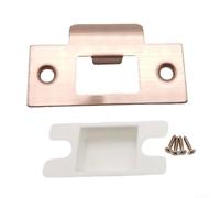 Protect Your Belongings with a Garage Door Reinforcement Plate Deadbolt Cover Provides Additional Security (Red ancient)