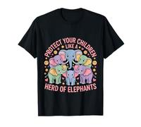 Protect Your Children Like A Herd of Elephants - T-Shirt