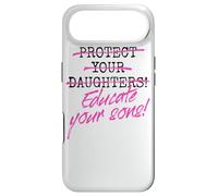Protect Your Daughters Educate Your Sons Feminism Awareness Case for iPhone Air
