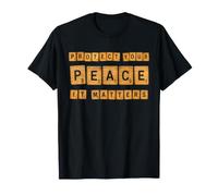 Protect Your Peace It Matters Motivational Mental Wellness T-Shirt