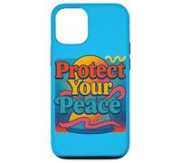 Protect Your Peace Mindful Energy Spiritual Reminder Case for iPhone 12/12 Pro