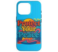 Protect Your Peace Mindful Energy Spiritual Reminder Case for iPhone 16 Pro