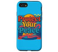 Protect Your Peace Mindful Energy Spiritual Reminder Case for iPhone SE (2020) / 7/8