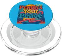 Protect Your Peace Mindful Energy Spiritual Reminder PopSockets PopGrip for MagSafe