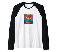 Protect Your Peace Mindful Energy Spiritual Reminder Raglan Baseball Tee
