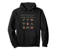Protect Your Peace Protect The Planet Minimal Pullover Hoodie
