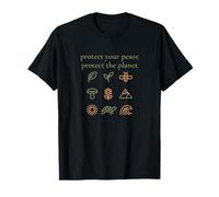 Protect Your Peace Protect The Planet Minimal T-Shirt
