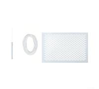 Protect Your Pool from Leaves and Debris with This Pool Skimmer Guard Kit Including Mesh Board, Telescopic Rod, and Elastic Rope for Easy Pool Maintenance