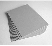 PROTECTAFILE 10 Pack A5 Grey Board 2000mic 2mm - Sturdy Cardboard Sheets for Crafts and DIY Projects - Designer Kraft Heavy Duty Chipboard Sheets - Bookbinding Supplies Cover