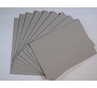 PROTECTAFILE 100 X A5 Grey Board Craft Card 1500 Micron 1.5mm (100 Sheets) - Sturdy and Versatile Sheets for Art and Craft Projects - for Presentation- for Office Meetings