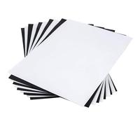 PROTECTAFILE 10X Foam Board - A0 A1 A2 A3 A4 A5 A6,SRA1 Foam Board - Black & White (Pack of 5 Black & Pack of 5 White) 5mm Thick-Foam Core Polystyrene - for Presentation, Mounting, Arts