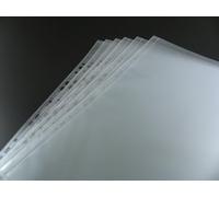 Protectafile Portrait A1,A2 Glass Clear Plastic Wallets Strong Art Poly Punched Pocket Sleeves (90 Microm) (A2, 5, Pack)