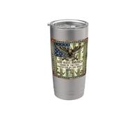 Protected By The Brave Americana Stainless Steel Insulated Tumbler